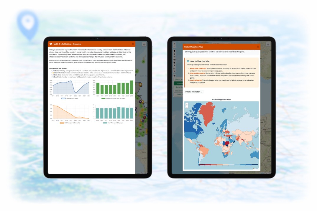 Gazetteer Screenshot 2