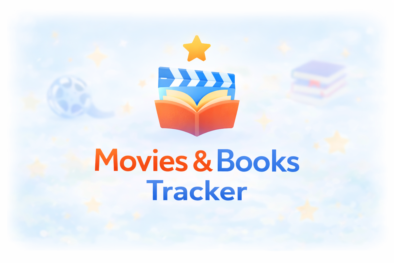 Movies & Book Tracker Cover